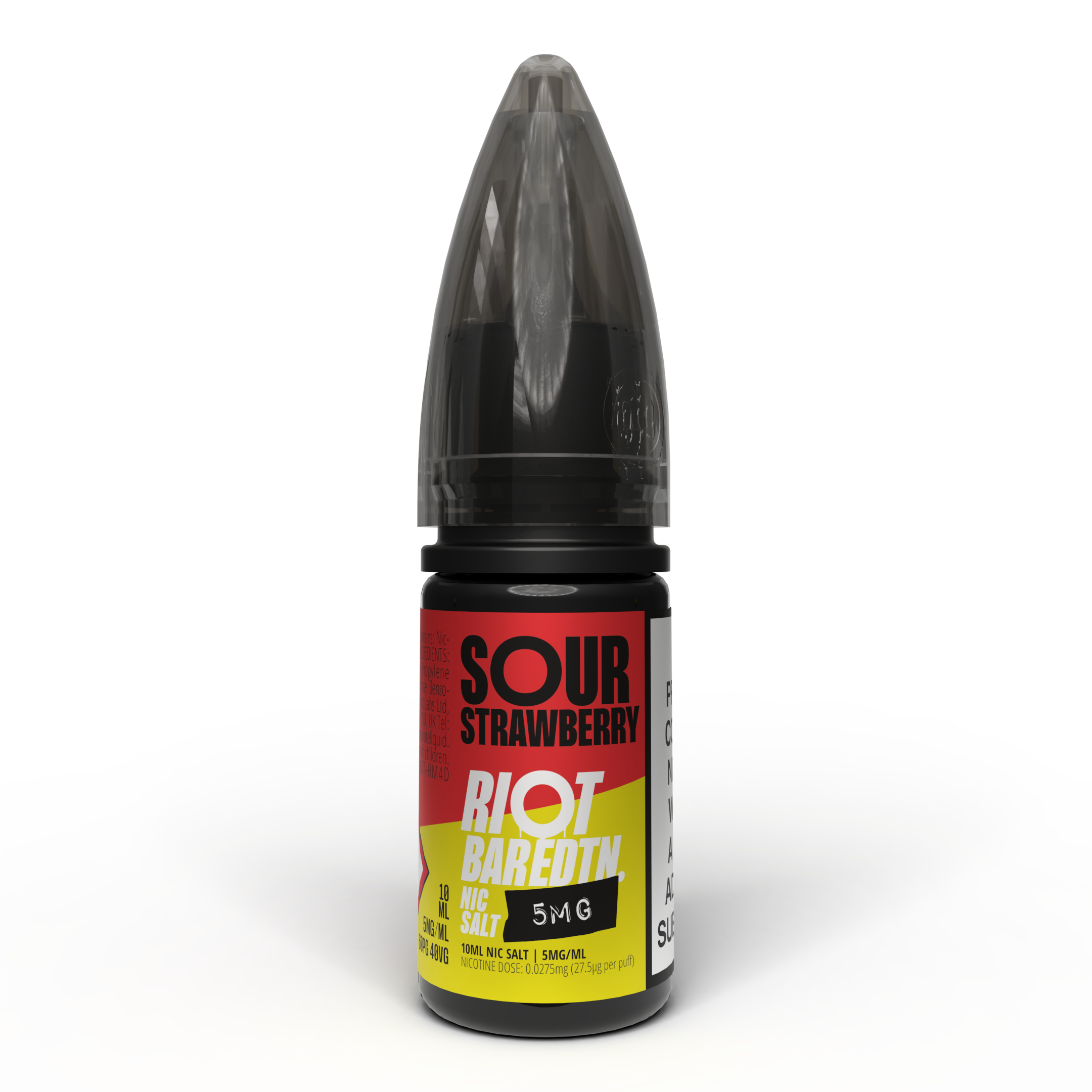 Riot BAR EDTN - Sour Strawberry - Nic Salt E-Liquid – 10ml